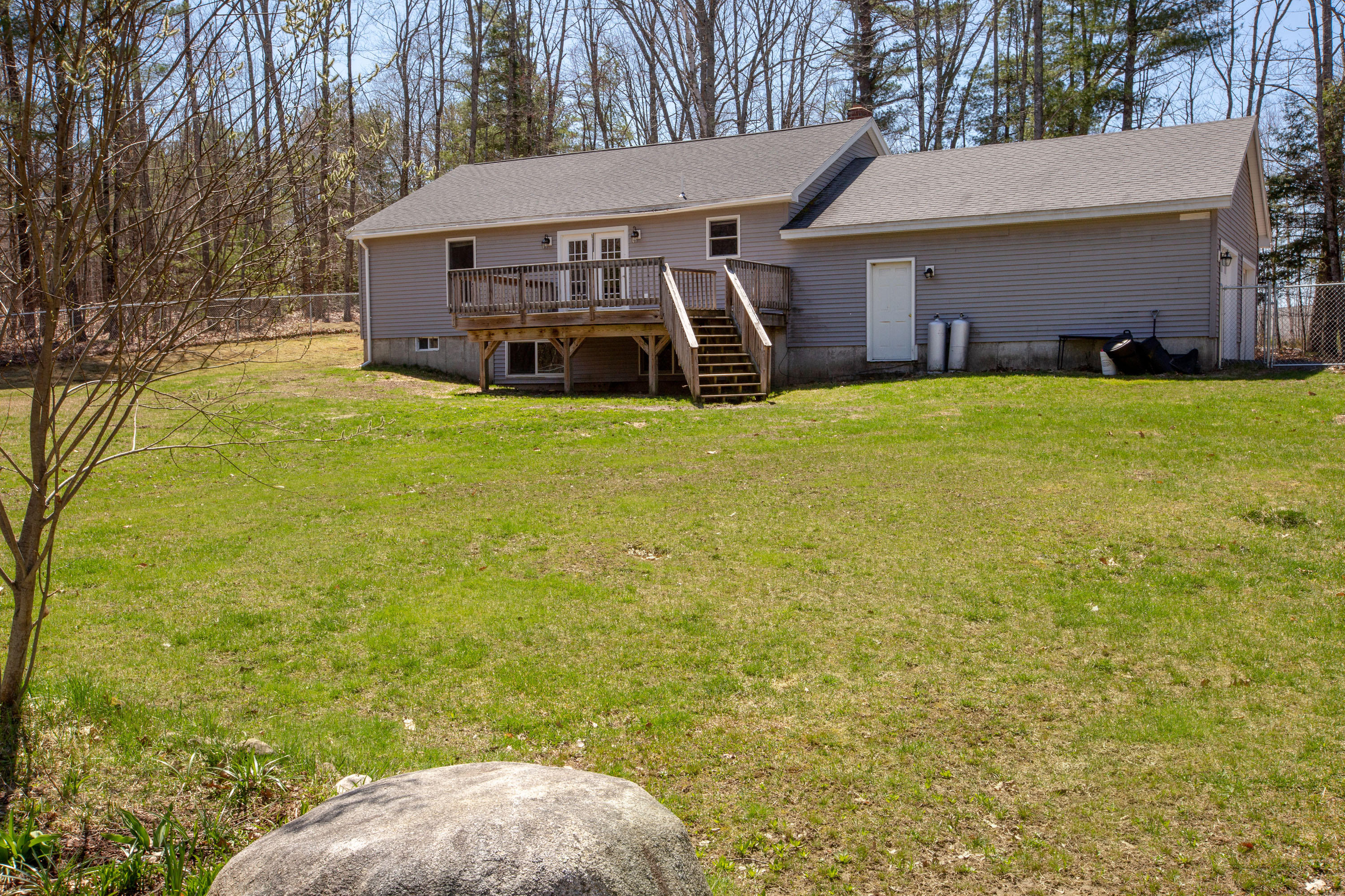 1205 W Road Bowdoin, ME 04287 - Photo 9 of 81 Yard and back of Home