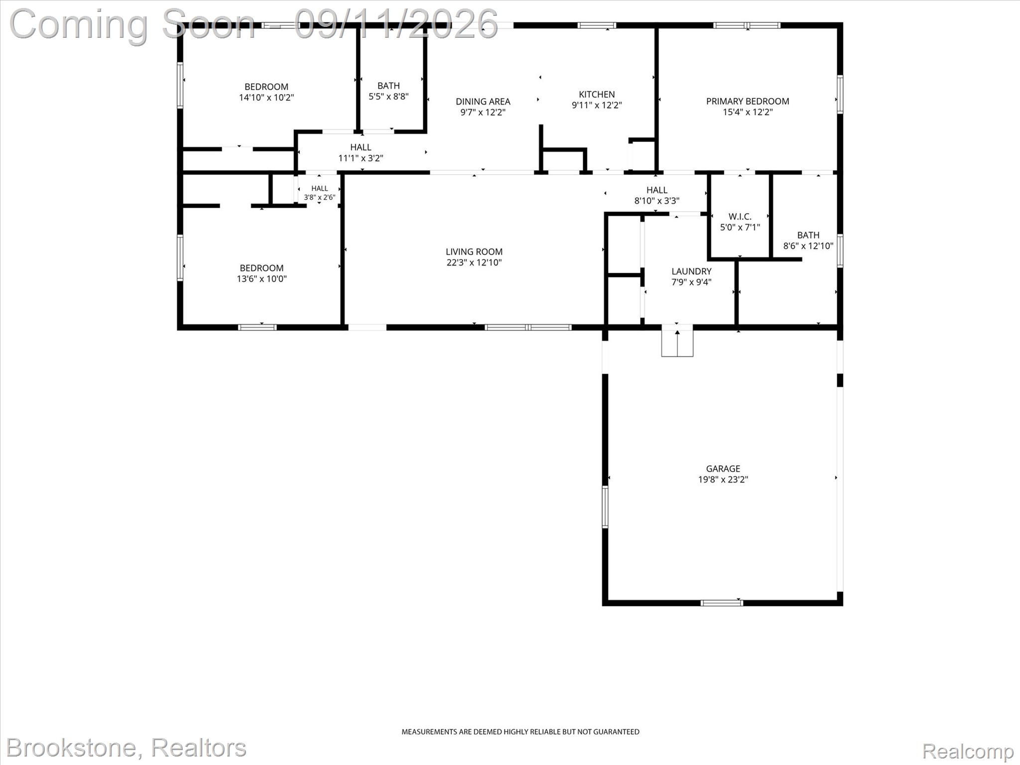 1812 South Steel Road Merrill, MI 48637 - Photo 39 of 39 Floor plan