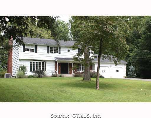 1 Shepard Road Woodbridge, CT 06525 - Photo 1 of 1 a black and white photo of a house