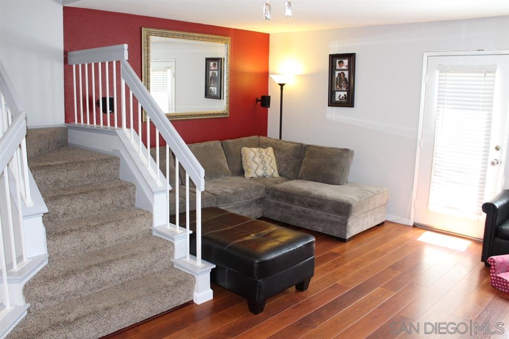 8975 Windham Court Spring Valley, CA 91977 - Photo 3 of 16 Stairway with view of patio door.
