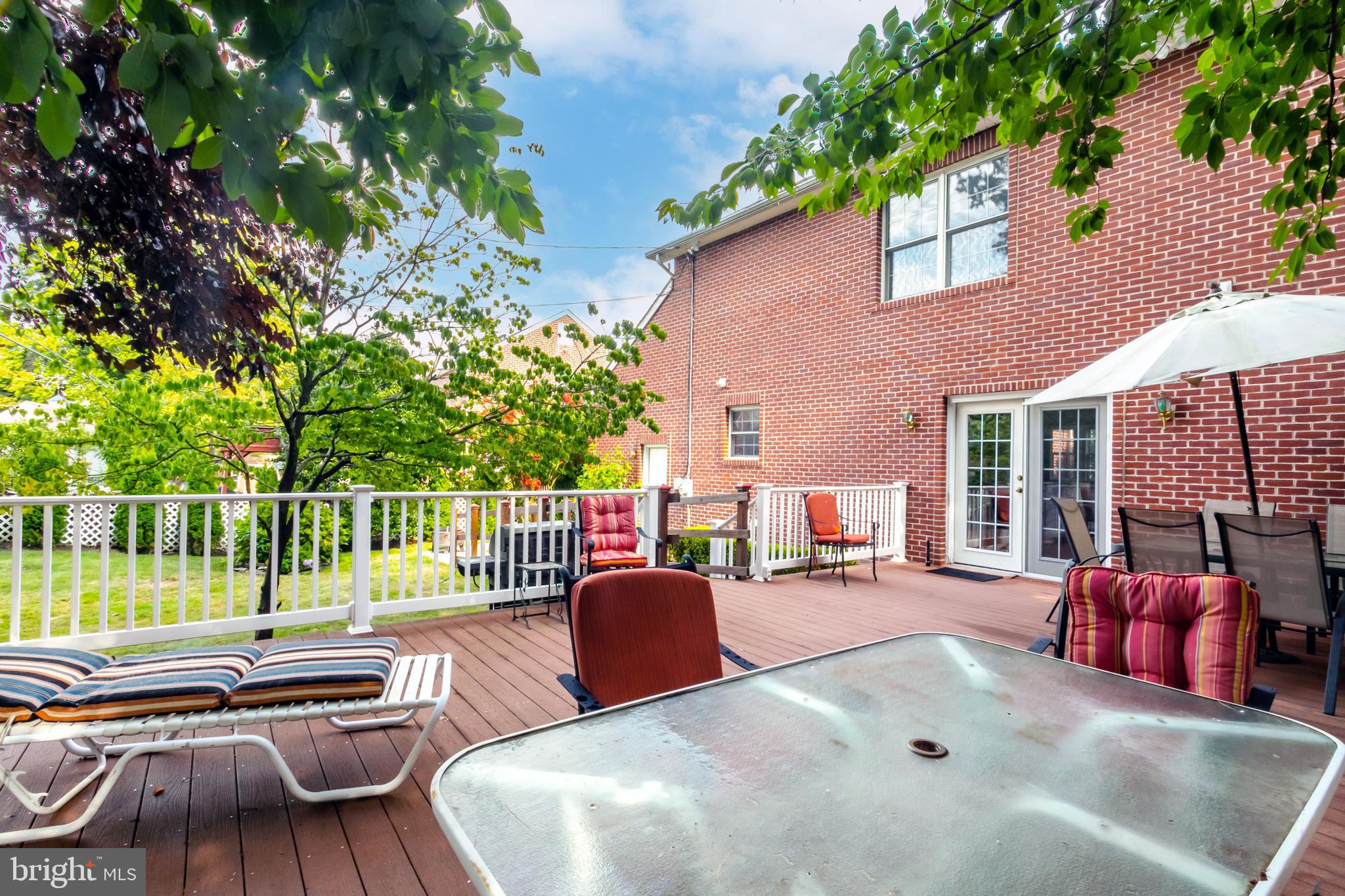 404 Upland Road Havertown, PA 19083 - Photo 40 of 41 Great deck for outdoor entertaining!
