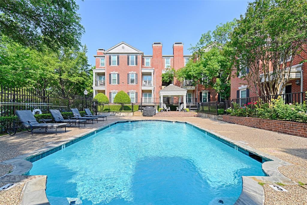 5407 Bryan Street, Unit A203 Dallas, TX 75206 - Photo 1 of 1 a view of a house with a swimming pool