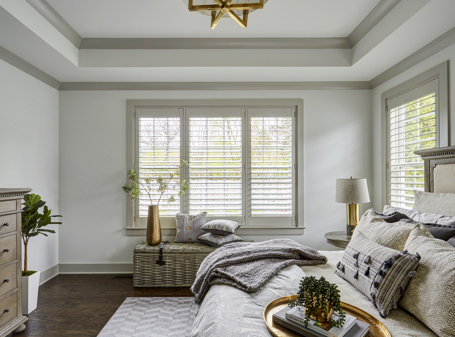 5591 Barton Lane Hinsdale, IL 60521 - Photo 17 of 24 a bedroom with bed a couch and a window