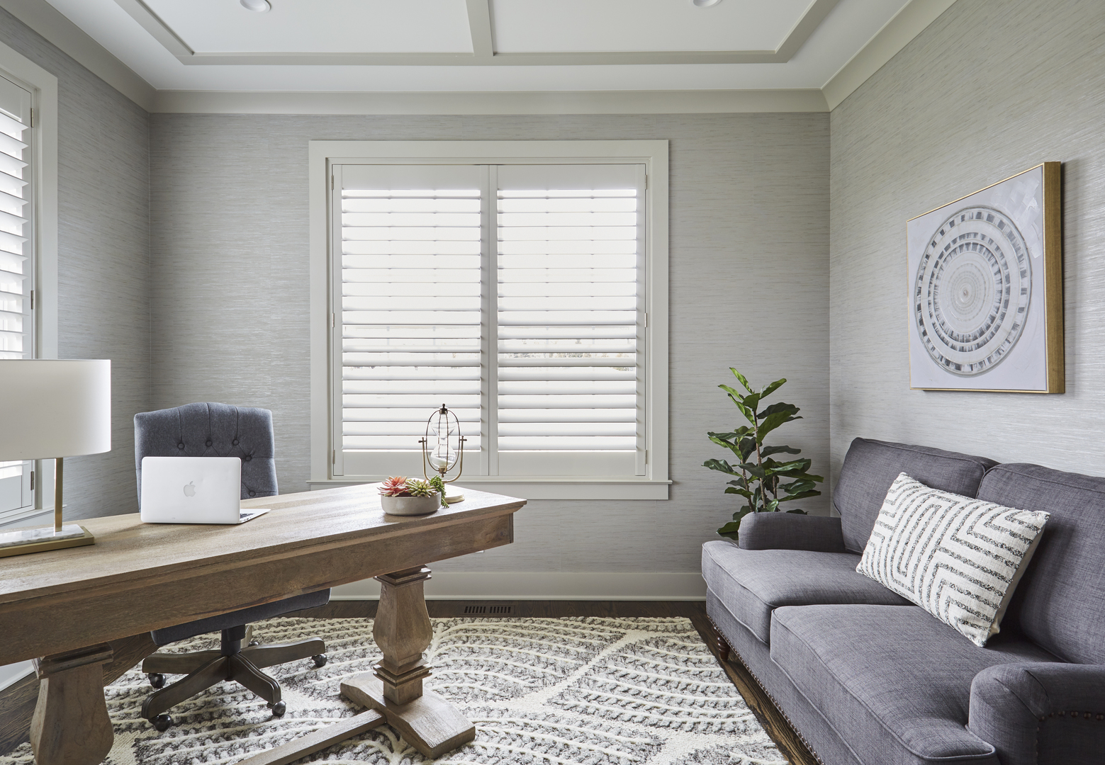 5591 Barton Lane Hinsdale, IL 60521 - Photo 2 of 24 a workspace with furniture and window