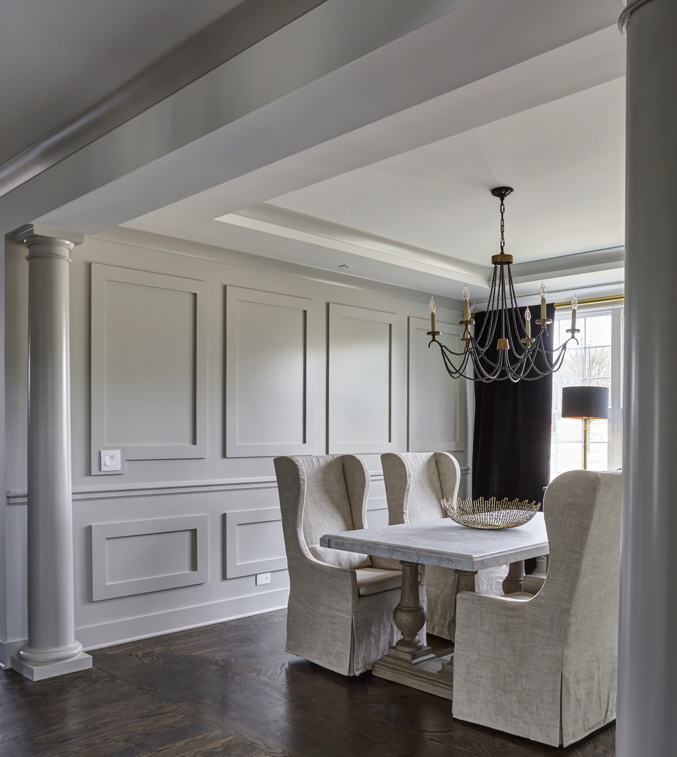 5591 Barton Lane Hinsdale, IL 60521 - Photo 4 of 24 a view of a dining room with furniture window and wooden floor