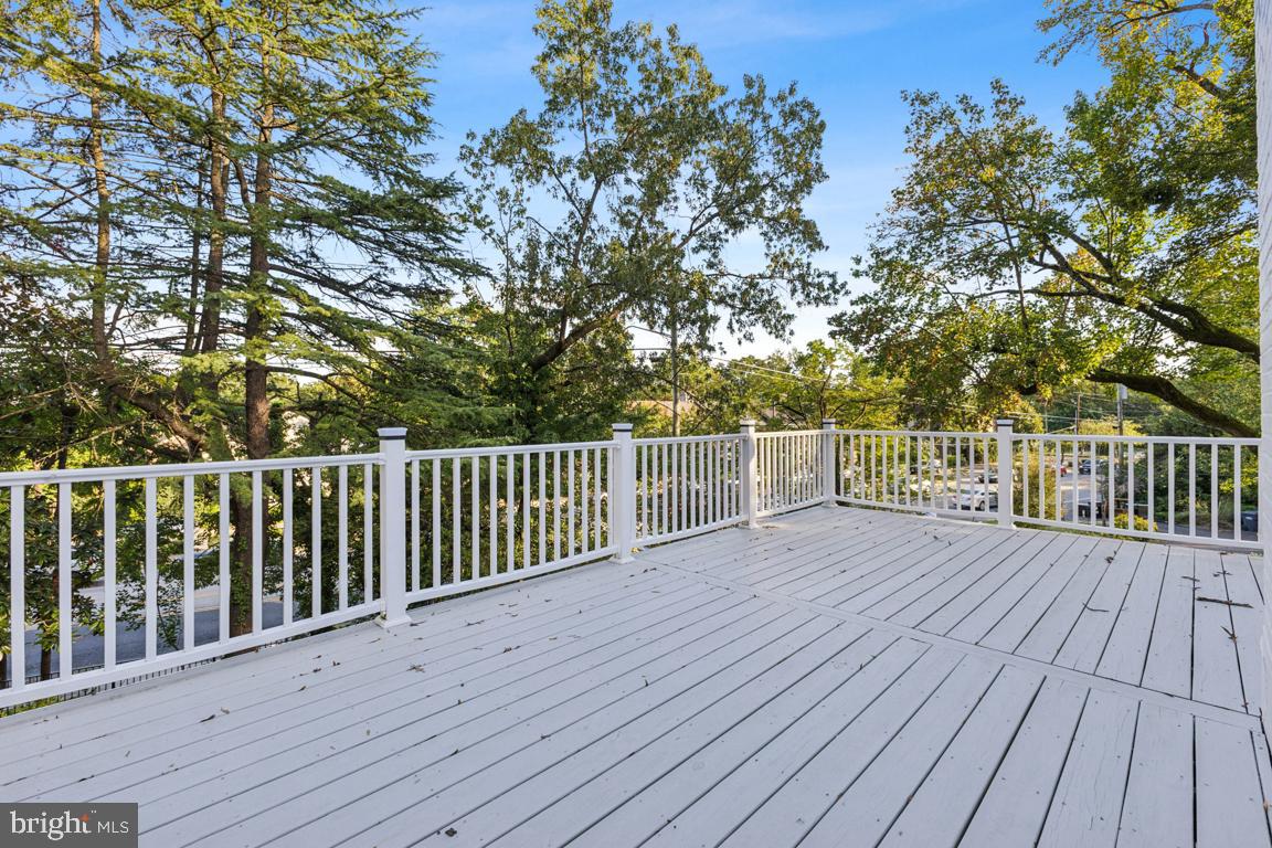 1901 Belle Haven Road Alexandria, VA 22307 - Photo 26 of 52 a view of deck with wooden floor and fence