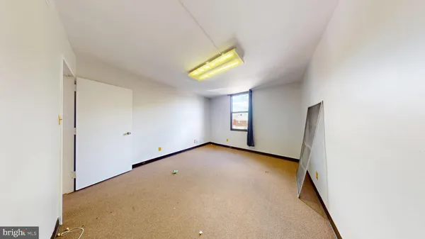 a room with gym equipment