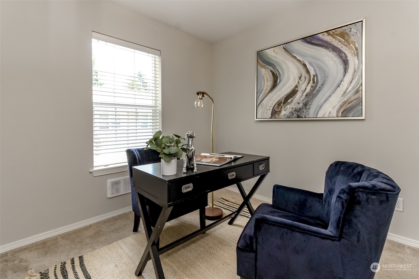 1607 Kincaid Street, Unit E8 DuPont, WA 98327 - Photo 14 of 28 a view of a workspace with furniture and a window