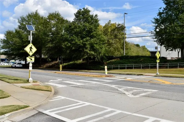 an aerial view of a house with lake view