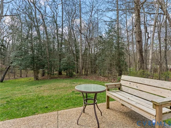 a view of outdoor space and deck