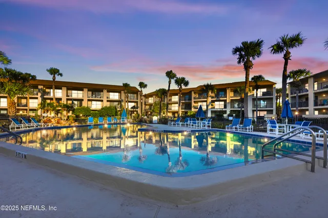 a view of a roof deck