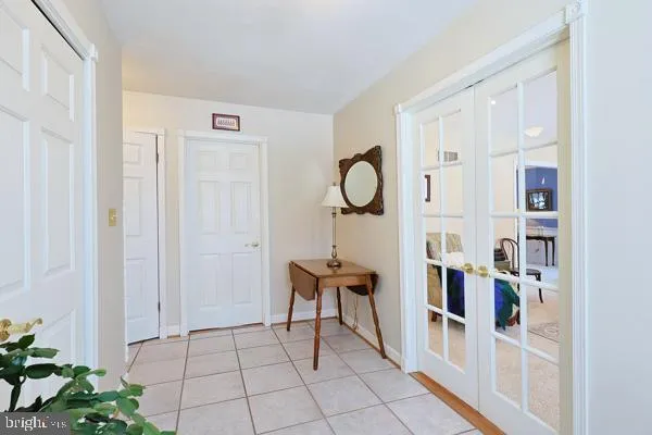 a view of a livingroom with a bookshelf
