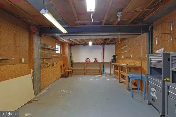 a view of storage and utility room