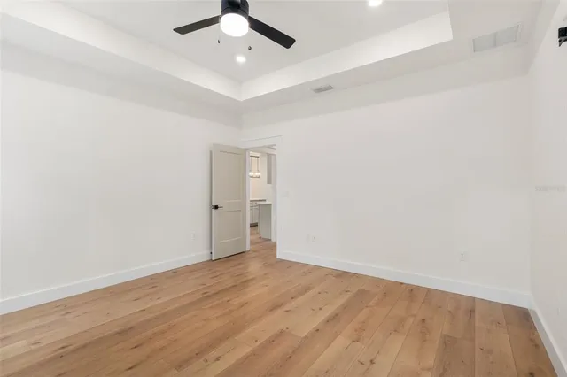 wooden floor in an empty room