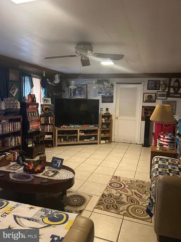 a room with lots of furniture and a flat screen tv