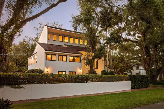 front view of house with a yard