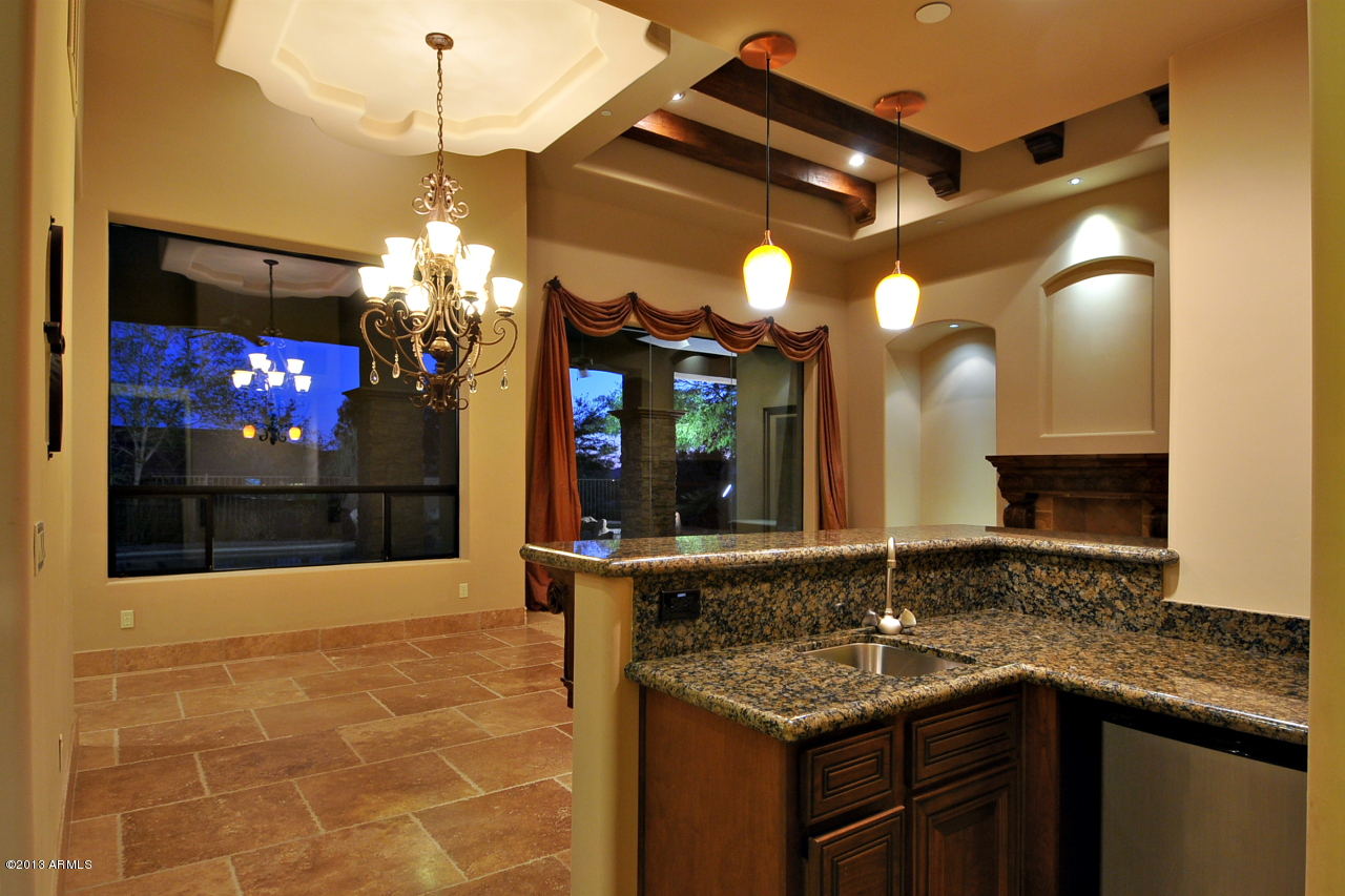 12827 East Cibola Road Scottsdale, AZ 85259 - Photo 13 of 64 a bathroom with a sink and a mirror