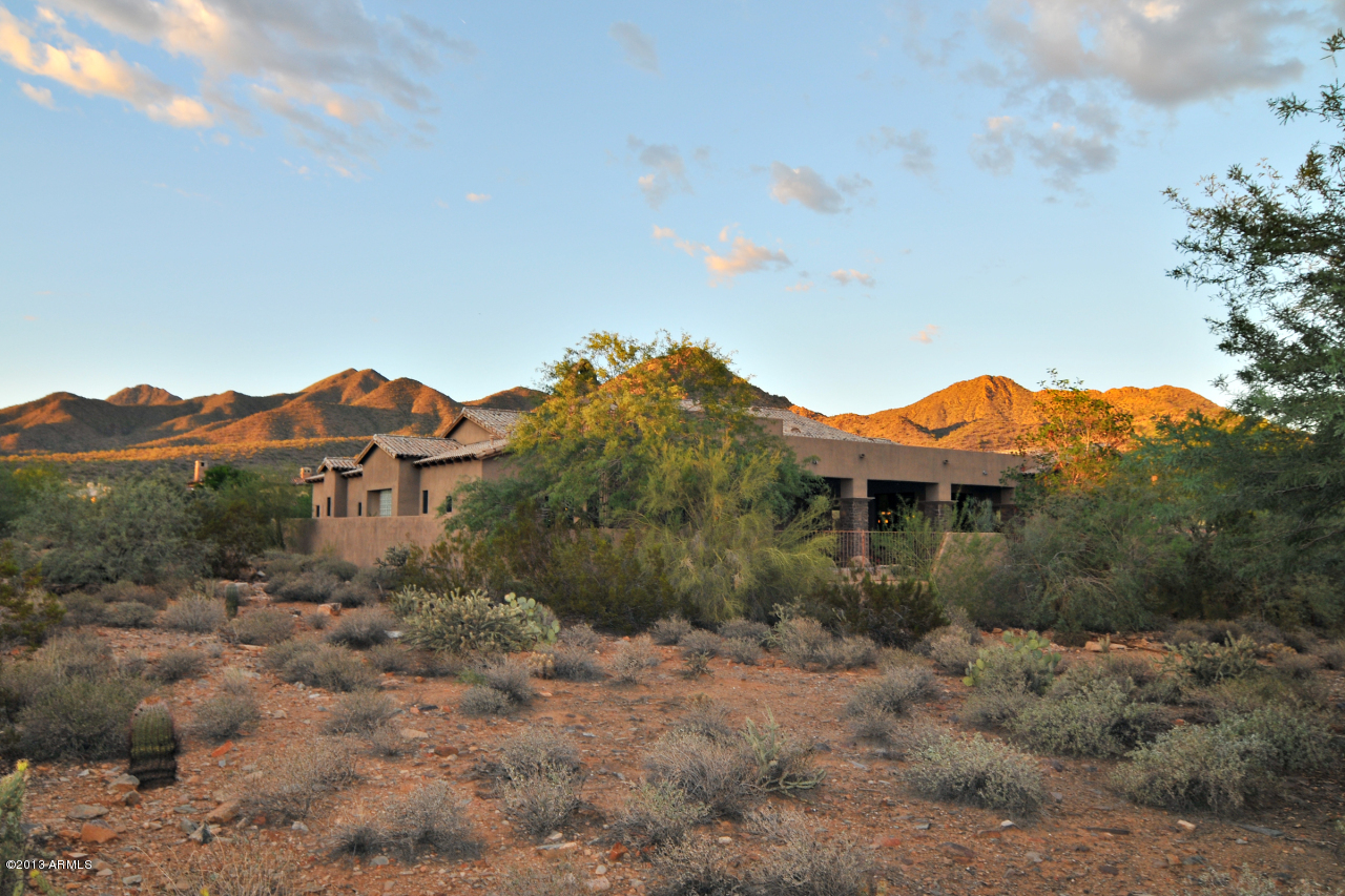 12827 East Cibola Road Scottsdale, AZ 85259 - Photo 58 of 64 a view of a house with a mountain