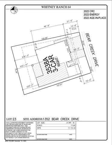 $1,359,990 | 1352 Bear Creek Drive, Rocklin, CA 95765