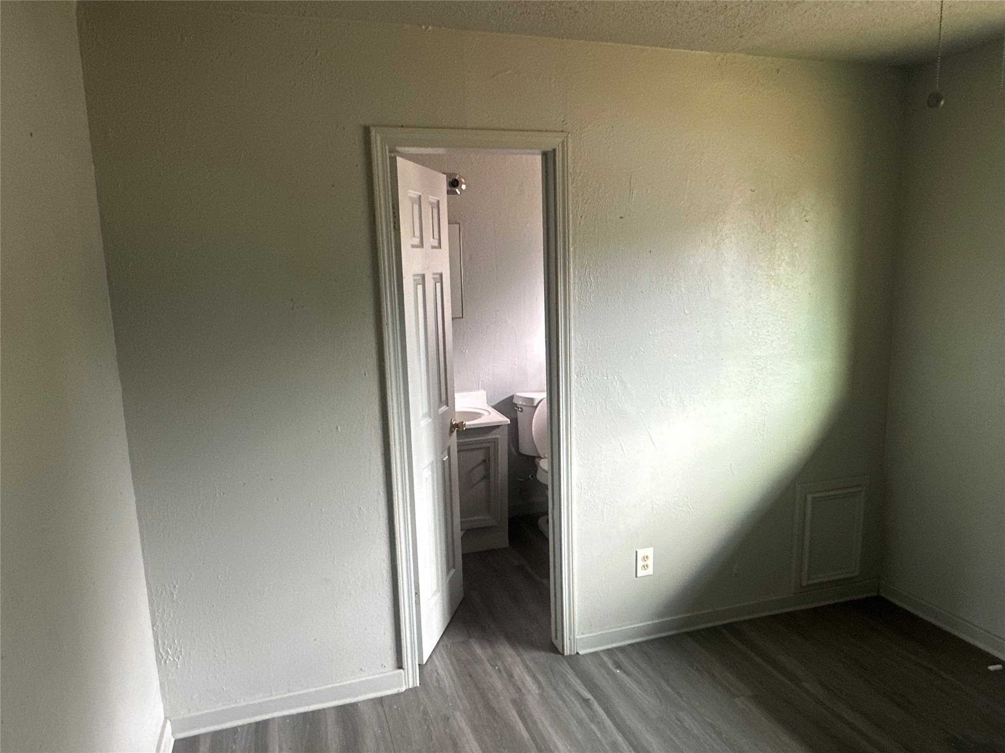 5409 Suez Street, Unit 3 Houston, TX 77020 - Photo 10 of 15 a view of a hallway with wooden floor and closet