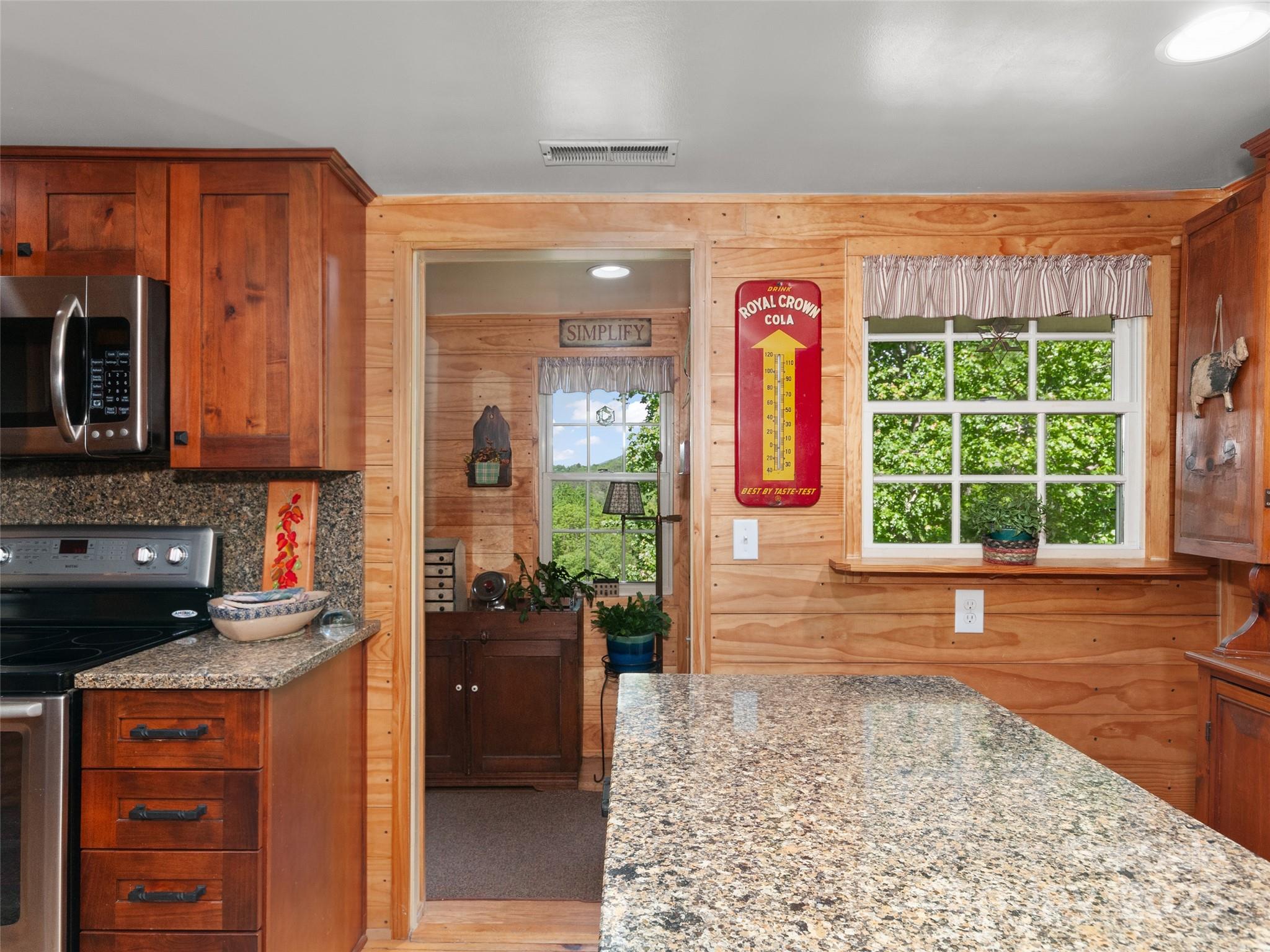 229 Crabtree Mountain Road Canton, NC 28716 - Photo 17 of 42 a view of a entryway door of the house