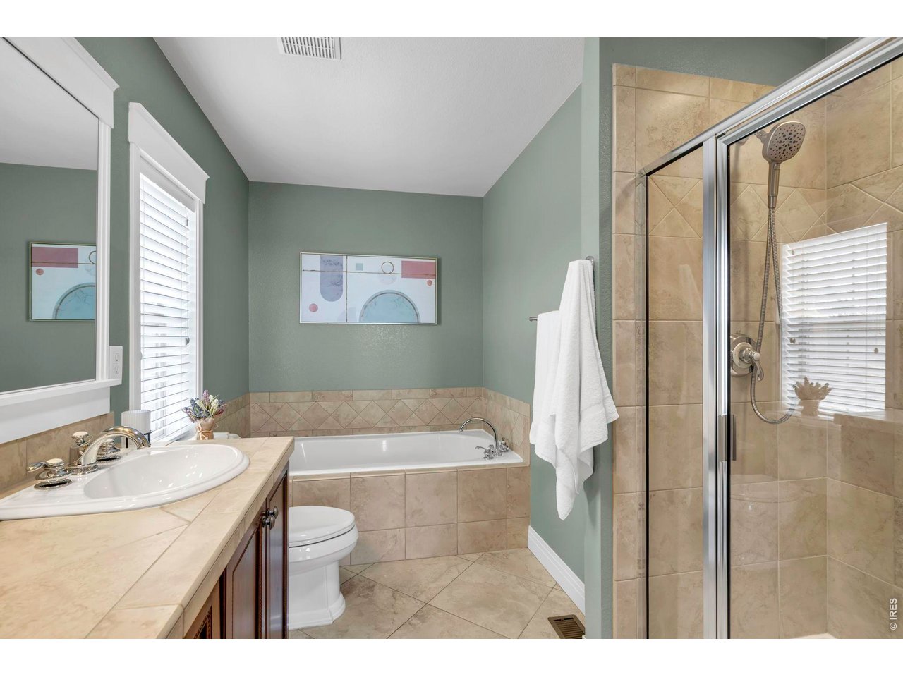 696 Homestead Street Lafayette, CO 80026 - Photo 29 of 49 a bathroom with a sink a toilet and a bathtub