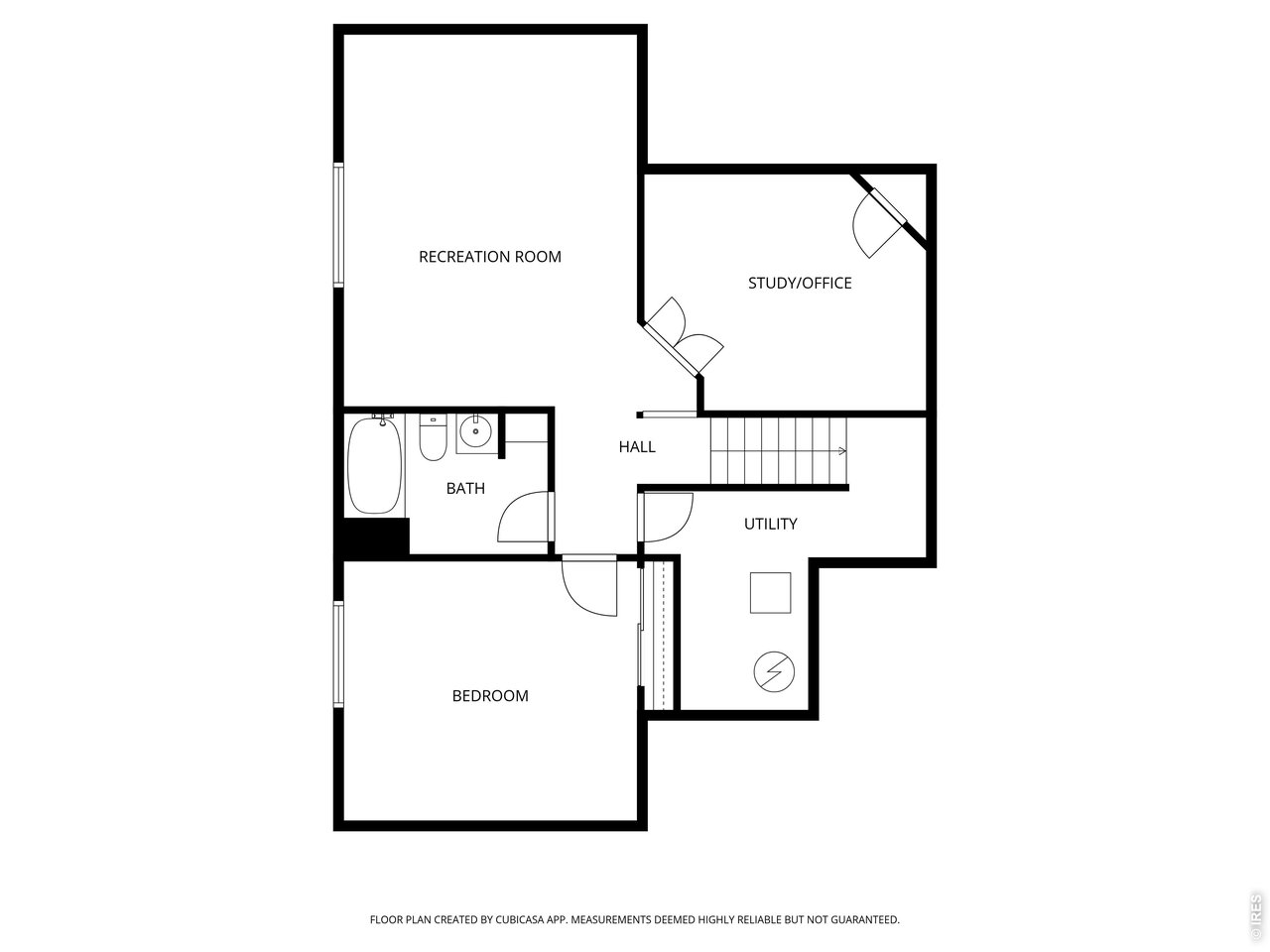 696 Homestead Street Lafayette, CO 80026 - Photo 49 of 49 a picture of a floor plan