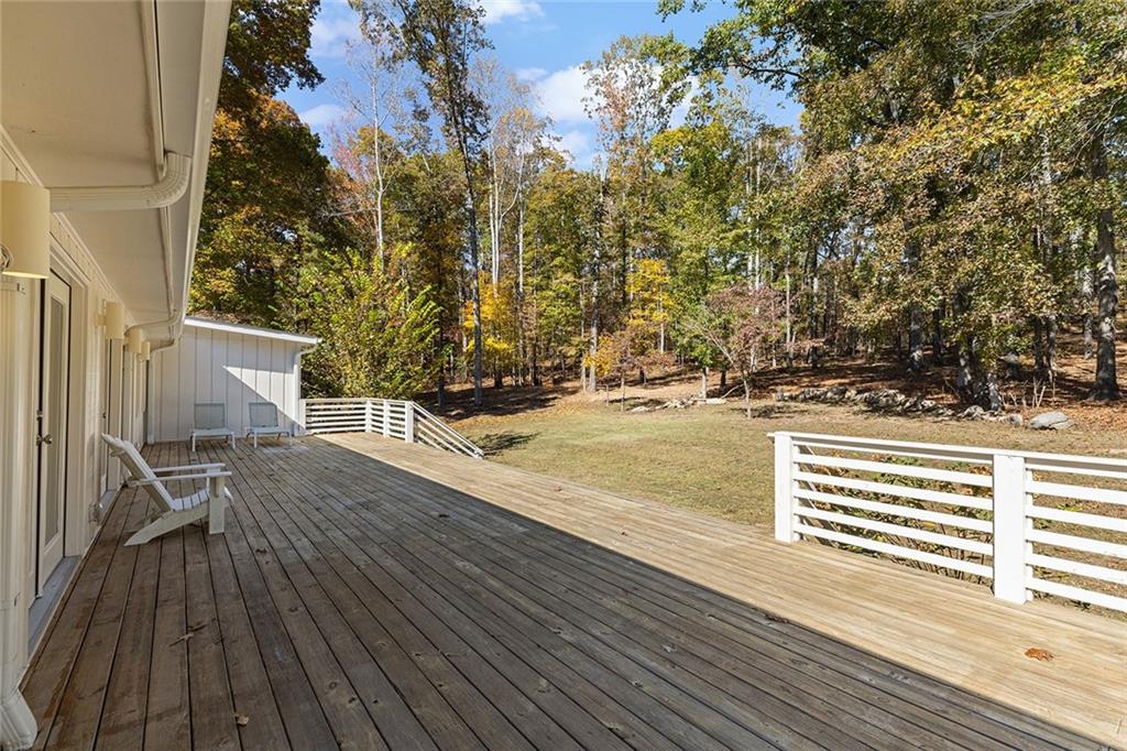 12005 Hamilton Road Chattahoochee Hills, GA 30268 - Photo 38 of 51 a view of outdoor space and deck