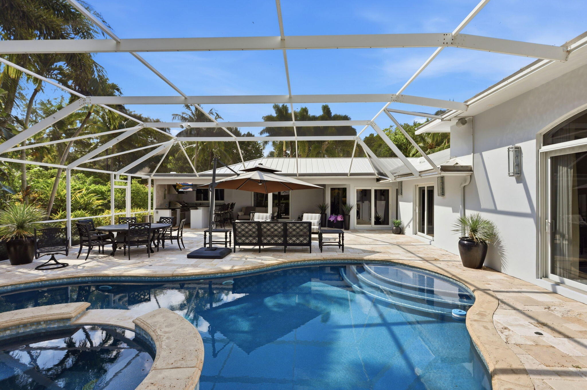 2151 Northwest 30th Road Boca Raton, FL 33431 - Photo 43 of 70 Screened in pool area