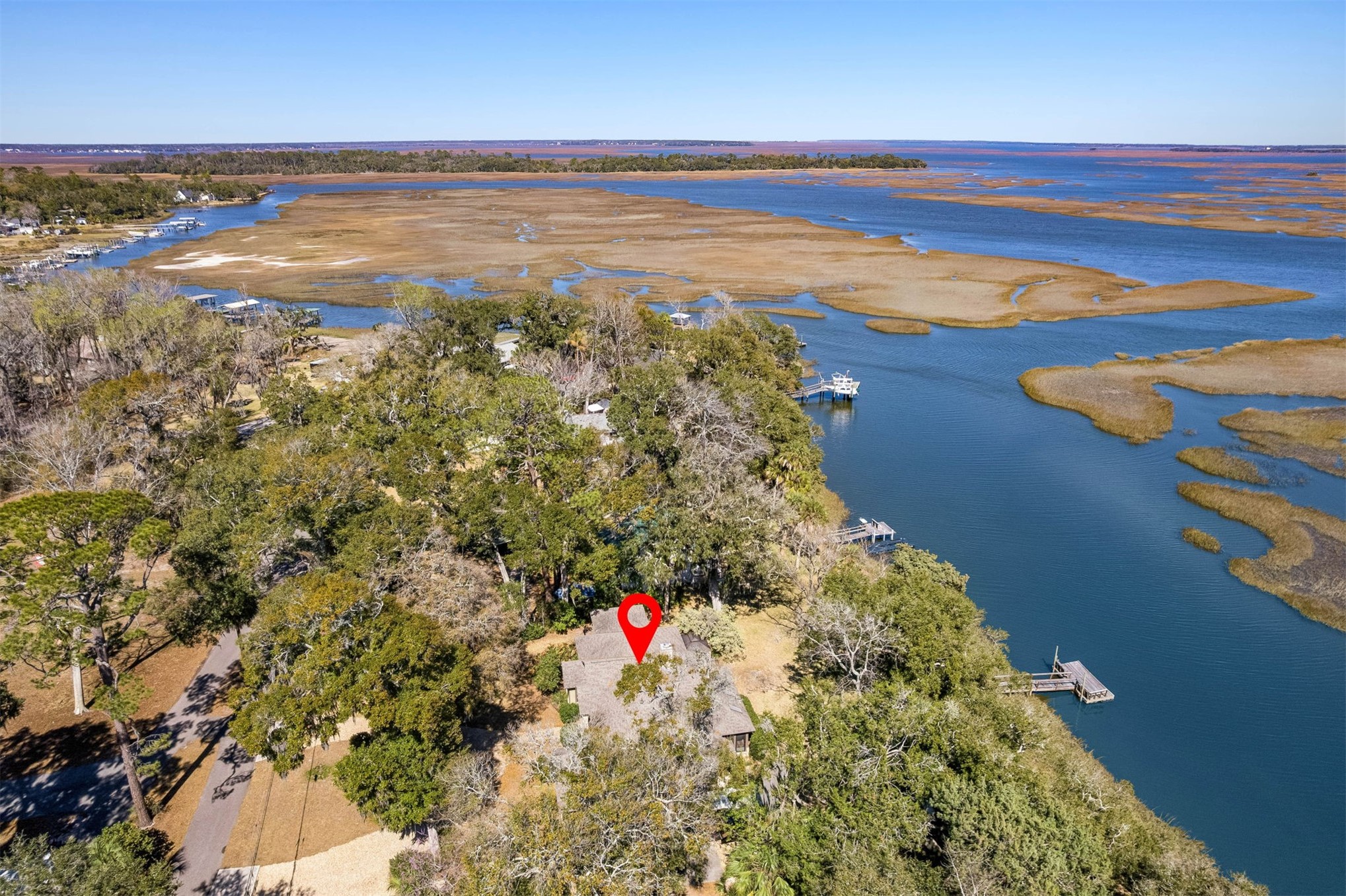 97146 Pirates Point Road Yulee, FL 32097 - Photo 60 of 74 Aerial view facing North