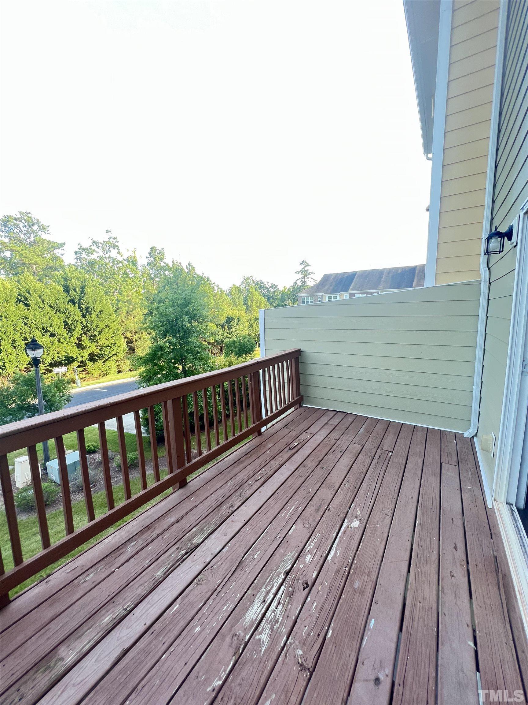 3012 Summerhouse Road Cary, NC 27519 - Photo 26 of 26 a view of deck with wooden floor and fence
