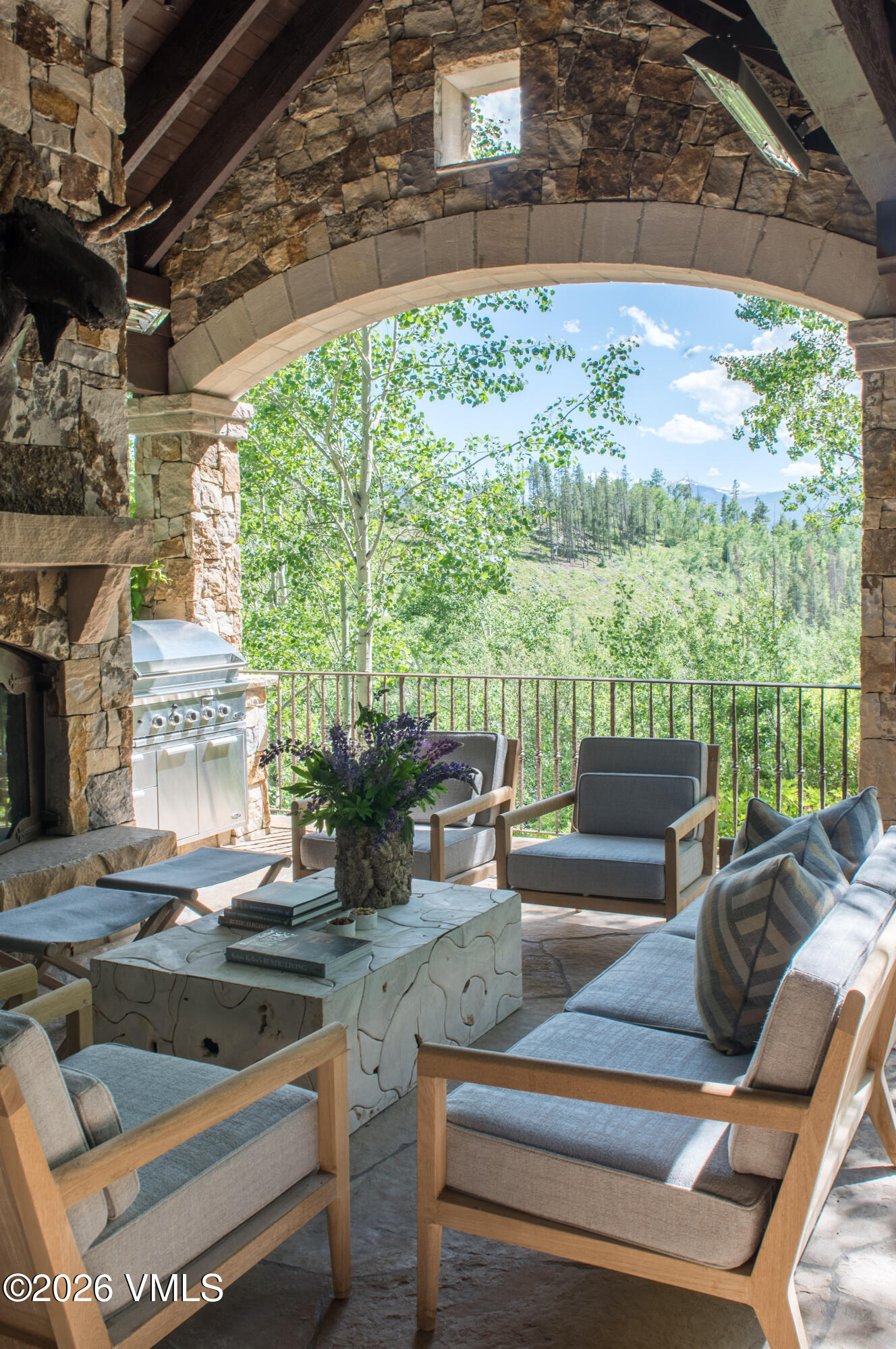 1631 Buffehr Creek Road Vail, CO 81657 - Photo 8 of 13 1631 patio