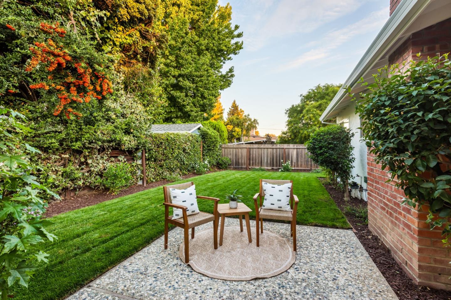 2498 Raleigh Drive San Jose, CA 95124 - Photo 15 of 17 a view of a chairs and table in the garden