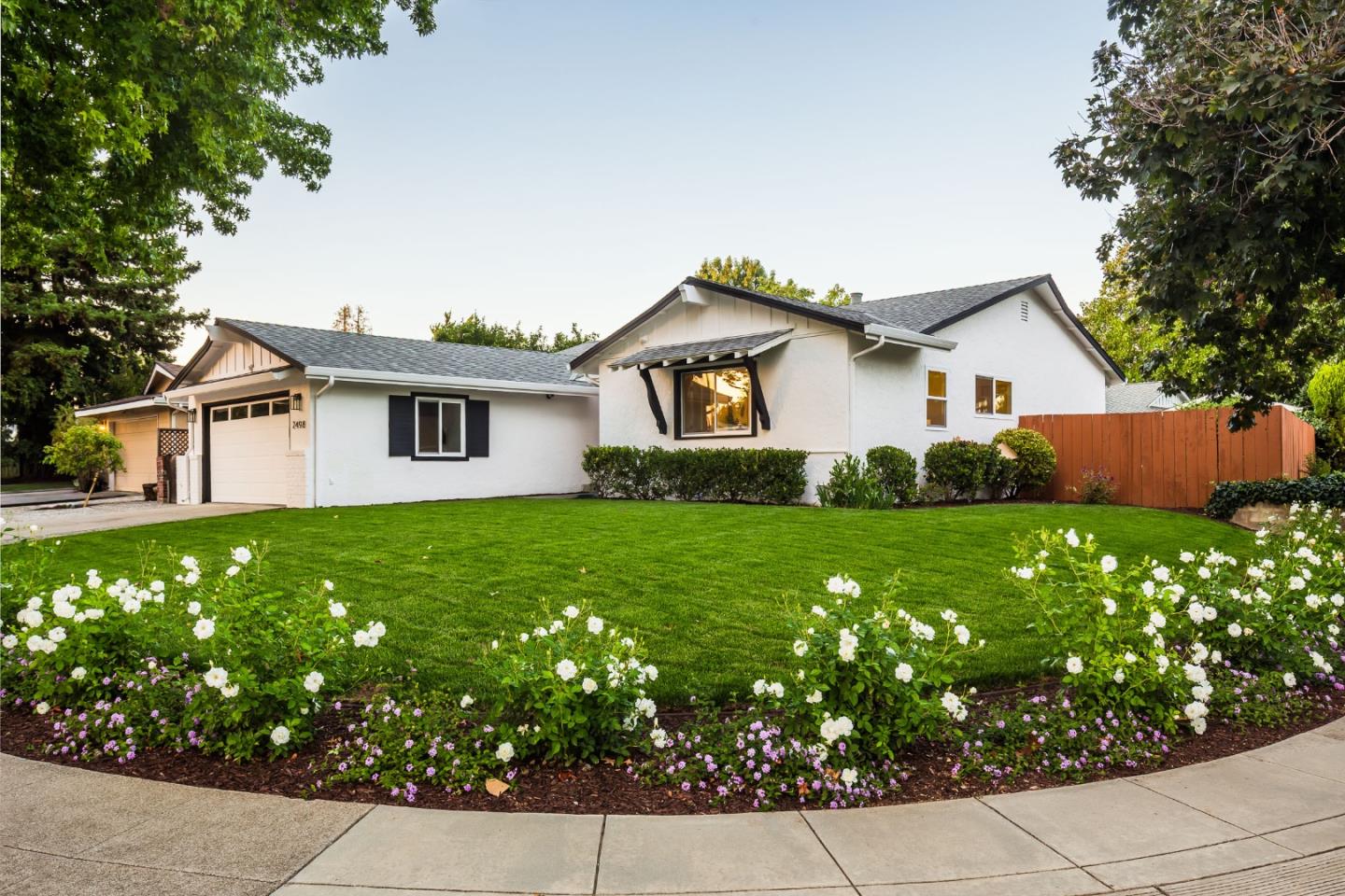 2498 Raleigh Drive San Jose, CA 95124 - Photo 17 of 17 a front view of house with garden