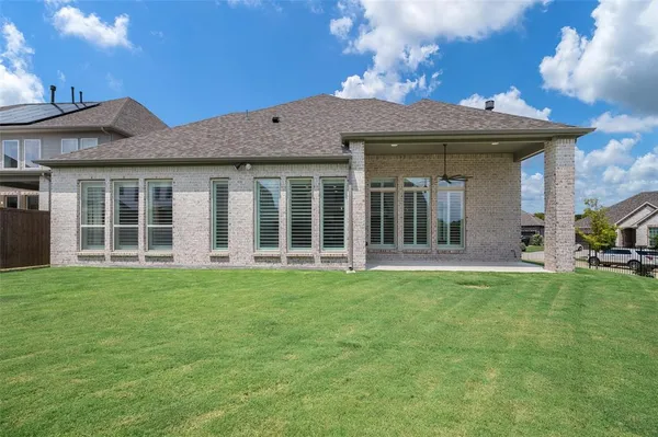 a view of a house with garden