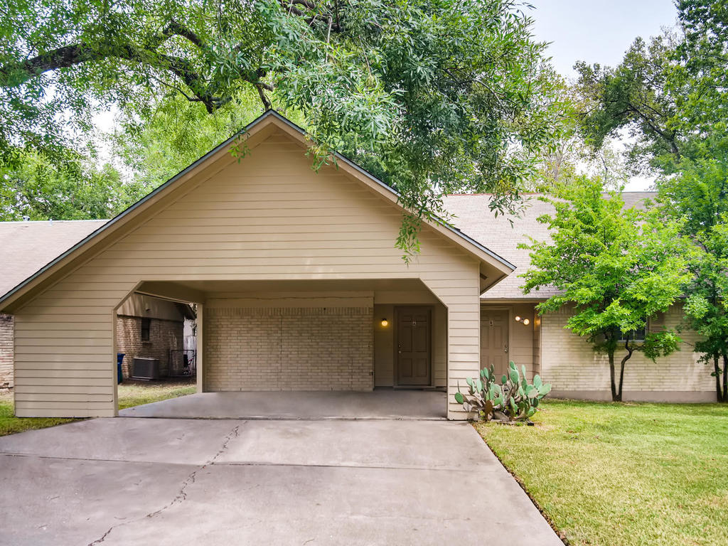 818 Sahara Avenue, Unit A Austin, TX 78745 - Photo 2 of 16 Corner lot facing south. Sidewalk in front and east side. A block from Odom Elementary.