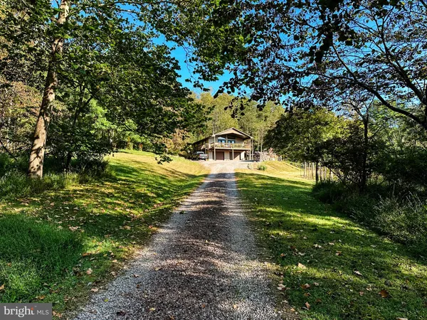 a view of backyard with green space