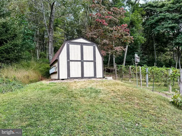 a view of an outdoor space and a yard