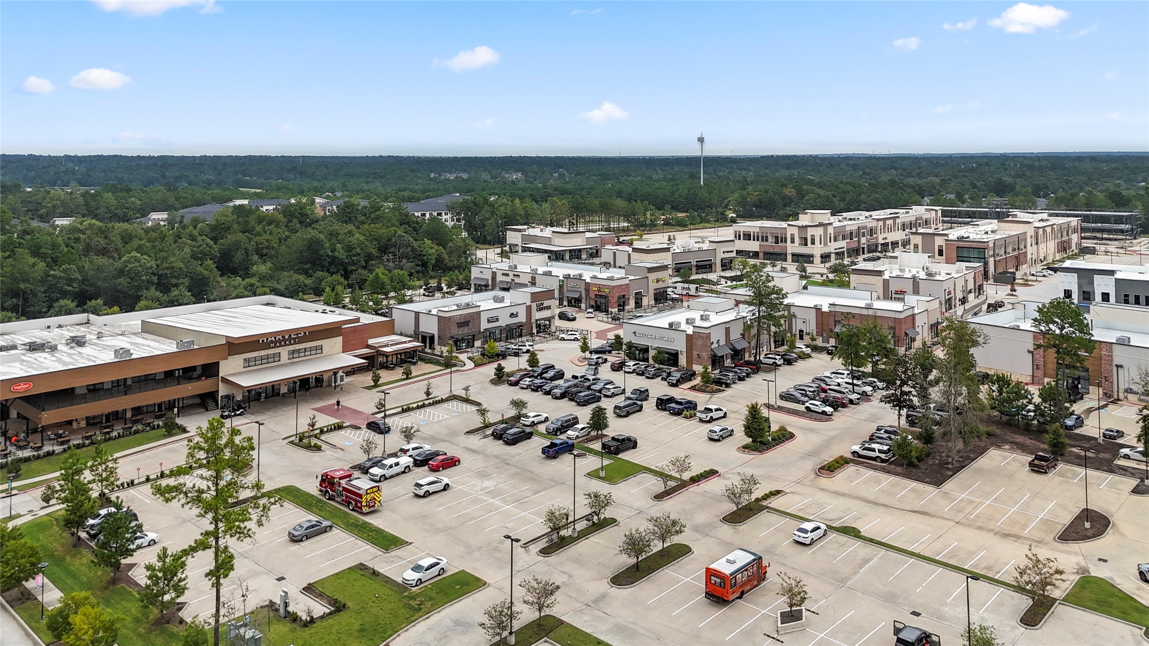 334 Topper Pines Drive Montgomery, TX 77316 - Photo 48 of 49 Another look at Pine Market shows the scale of Woodforest’s town-center area, with restaurants, shops, services, and gathering spaces woven into the community’s day-to-day lifestyle.