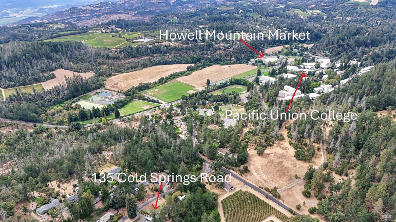 135 Cold Springs Road Angwin, CA 94508 - Photo 27 of 27 Gallery Image 27