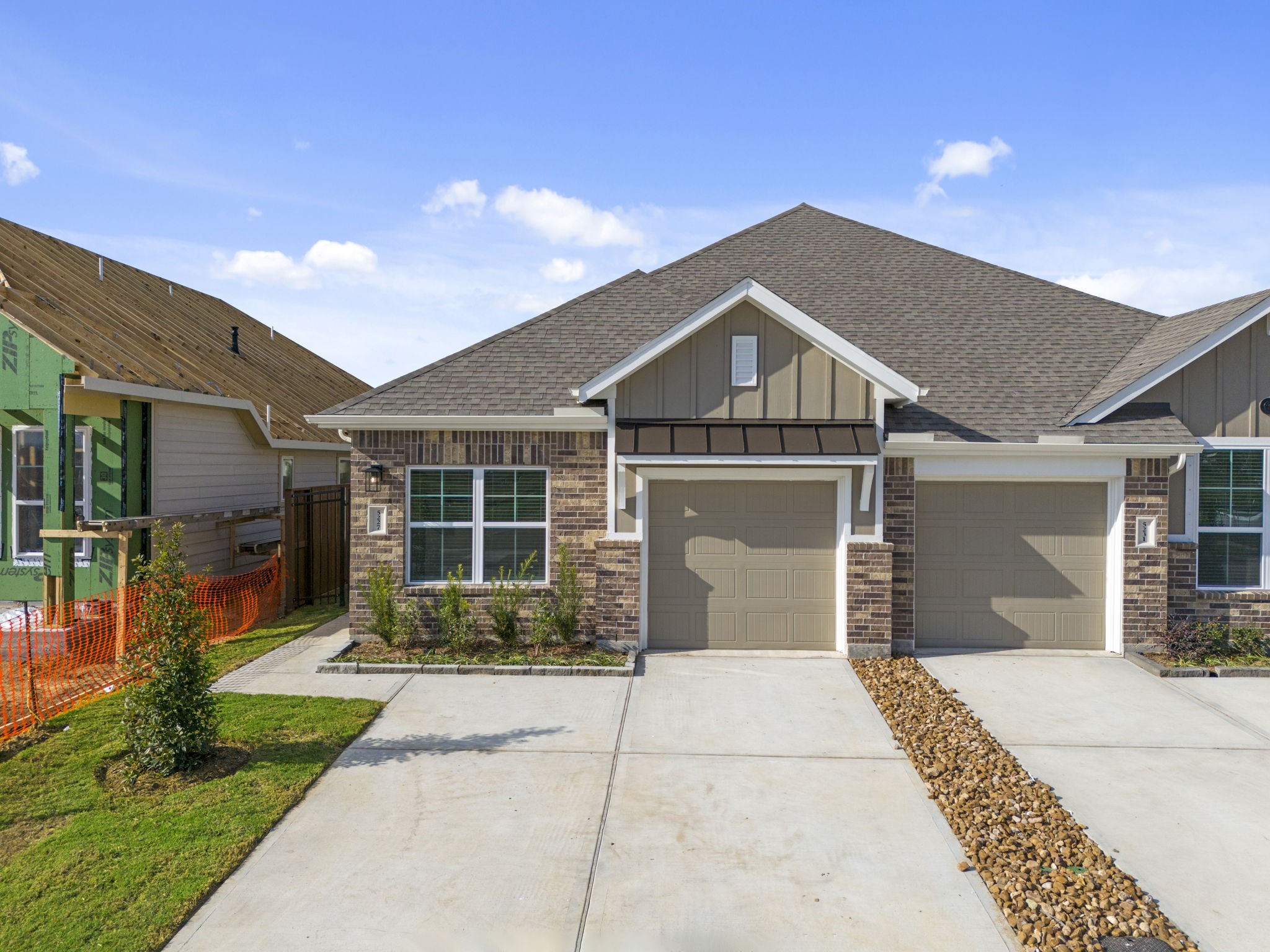 5227 Celestial Court Iowa Colony, TX 77583 - Photo 1 of 43 a front view of a house with a garden and yard