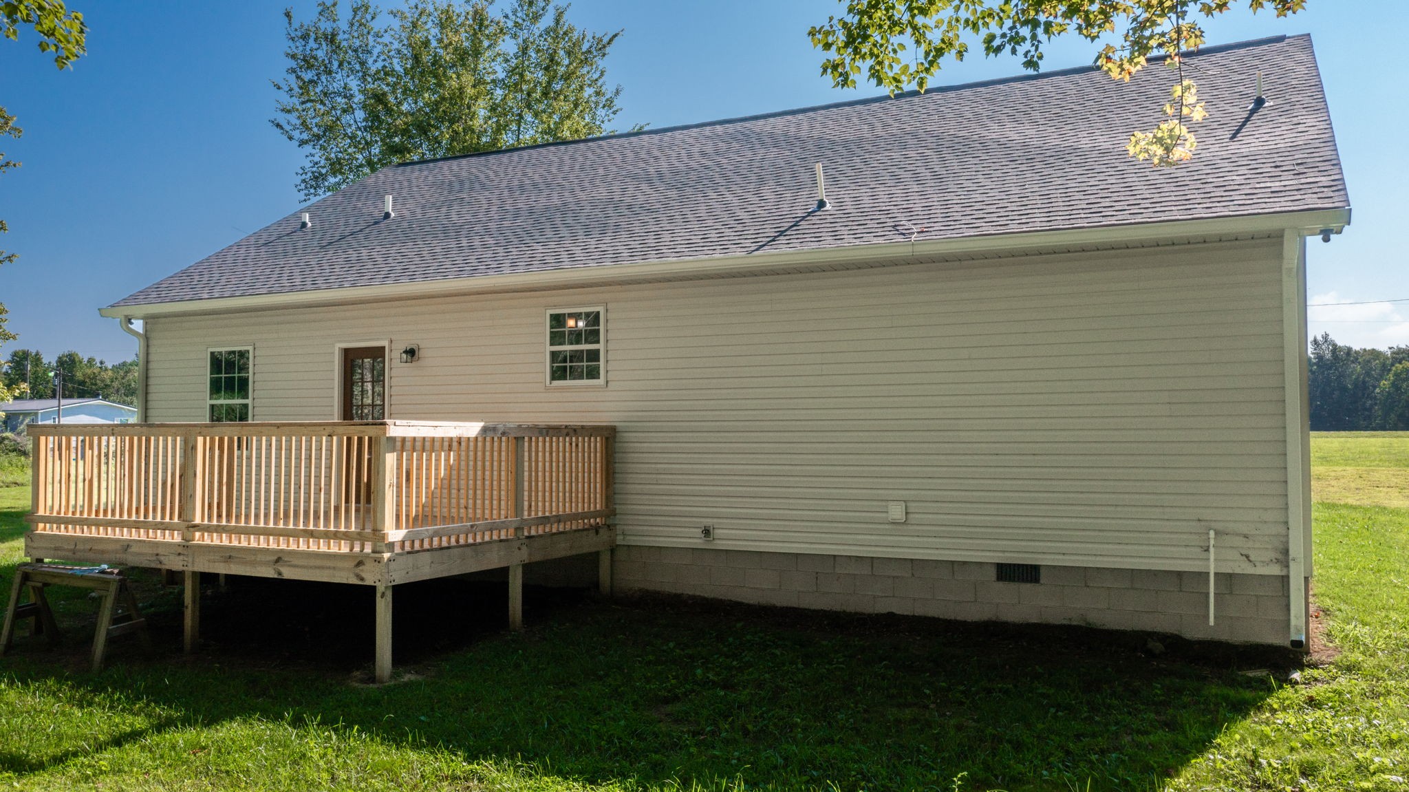 1093 Bob Meadows Road Manchester, TN 37355 - Photo 36 of 43 a view of a backyard with chairs and a table