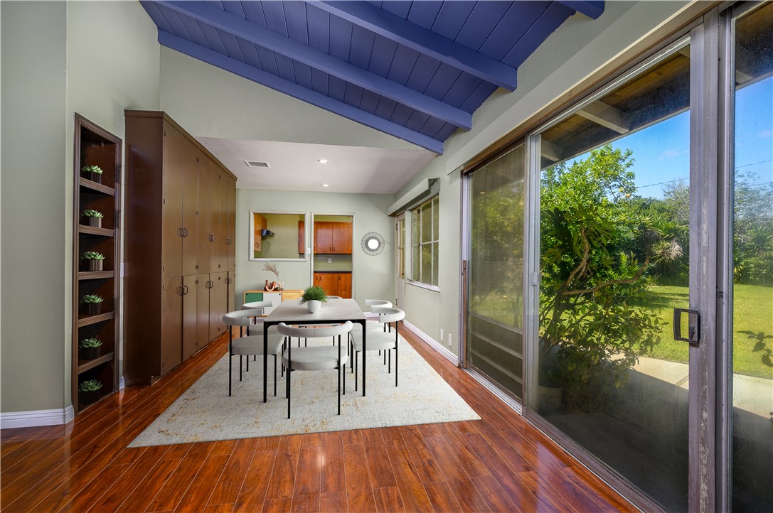 321 West Le Roy Avenue Arcadia, CA 91007 - Photo 14 of 38 a dining room with furniture and wooden floor