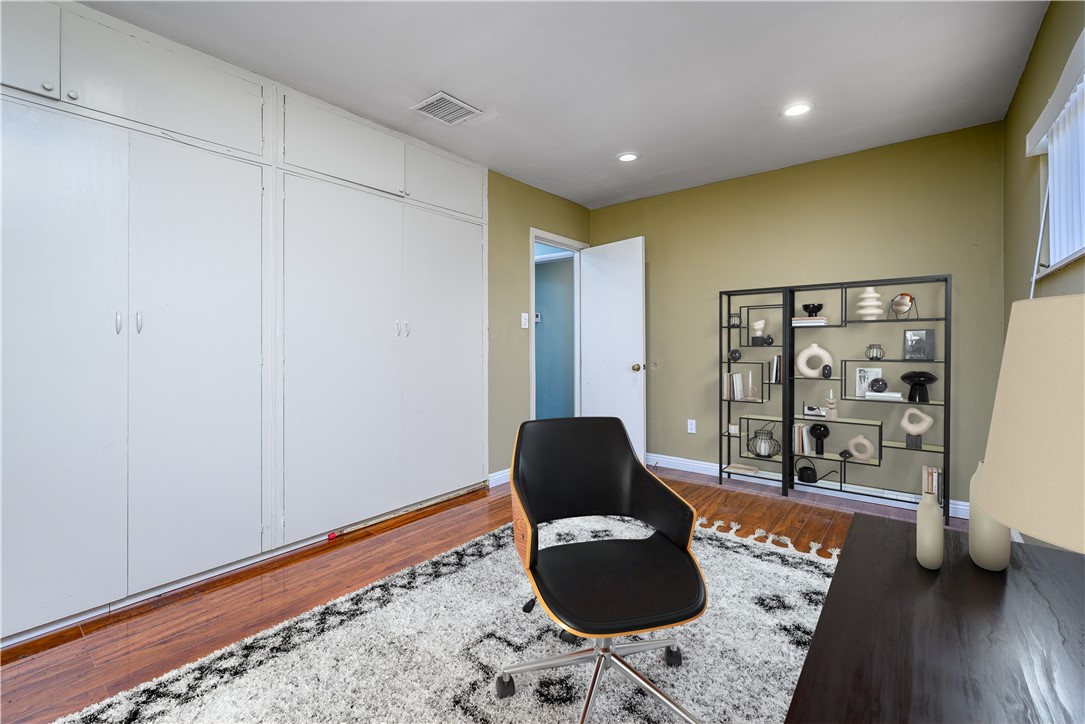 321 West Le Roy Avenue Arcadia, CA 91007 - Photo 25 of 38 a living room with furniture and wooden floor