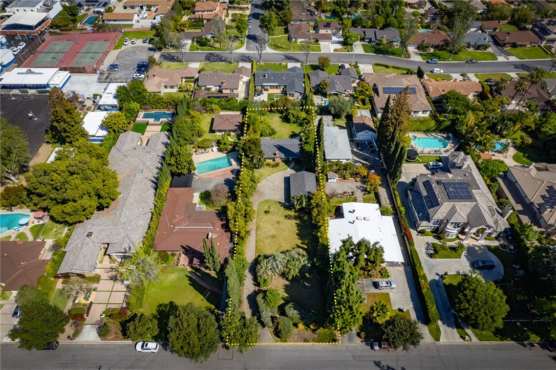 321 West Le Roy Avenue Arcadia, CA 91007 - Photo 30 of 38 an aerial view of residential houses with outdoor space