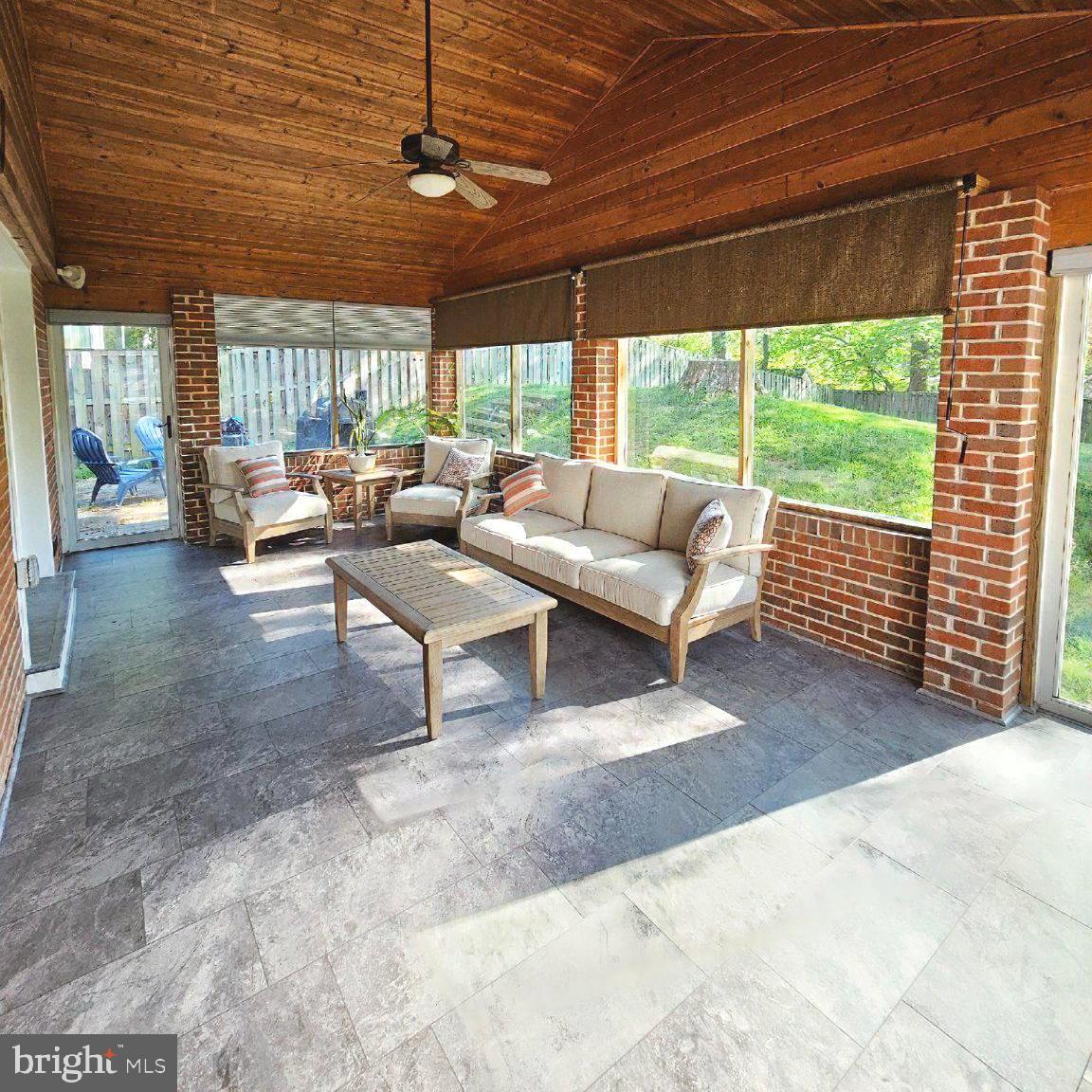 7433 Grace Street Springfield, VA 22150 - Photo 7 of 24 Serene sunlit porch retreat.