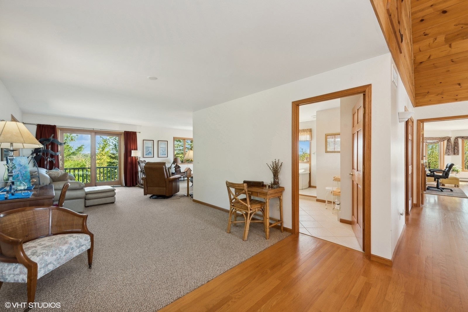 N3317 Schmidt Road Jefferson, WI 53549 - Photo 22 of 51 a living room with furniture and a wooden floor