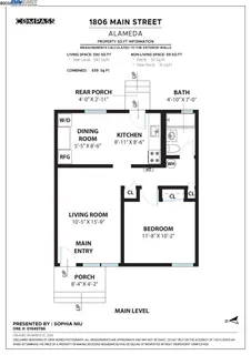 $475,000 | 1806 Main Street, Alameda, CA 94501