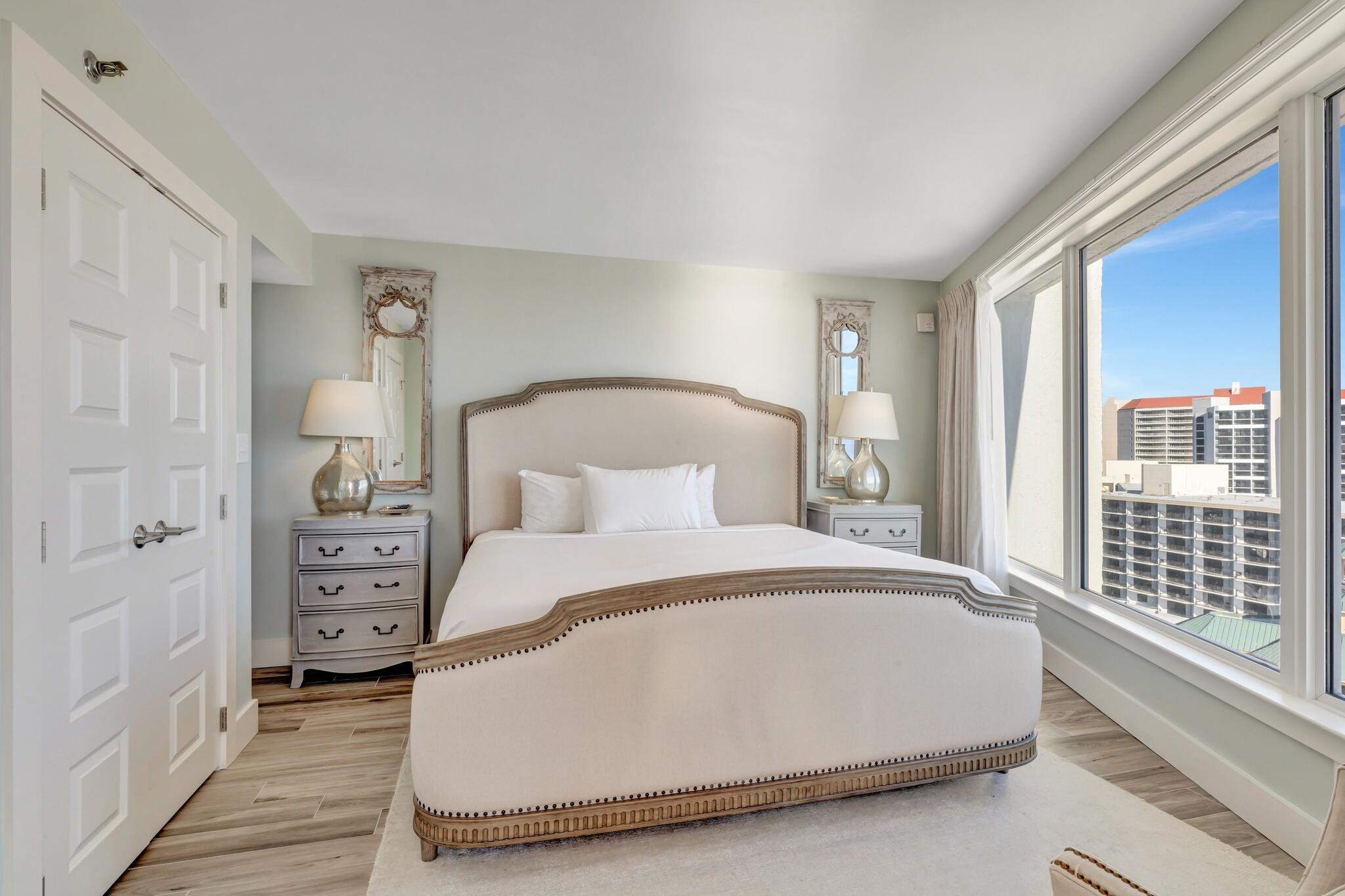 4323 Beachside 2, Unit 323 Miramar Beach, FL 32550 - Photo 18 of 41 a bedroom with a bed and a window