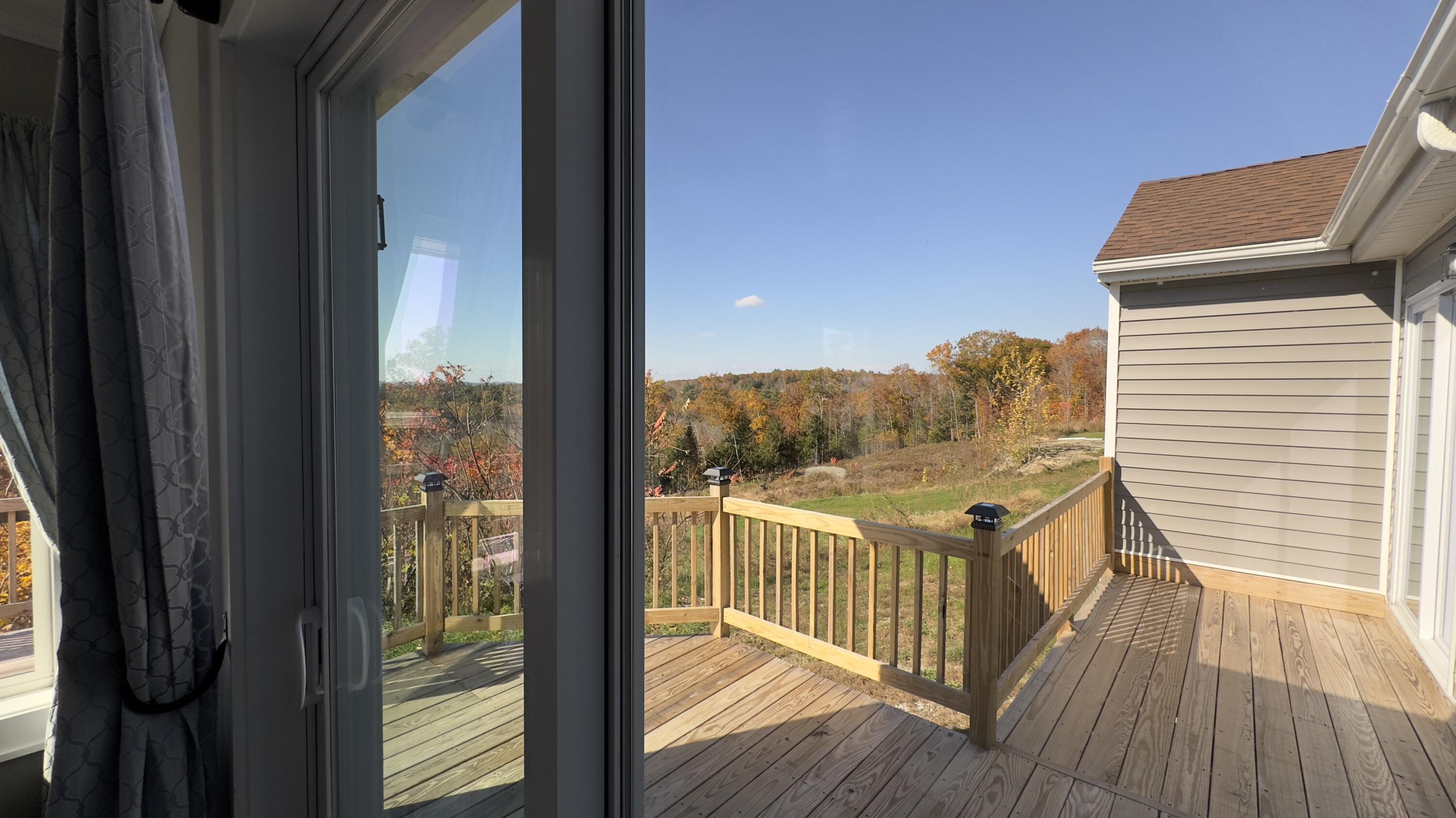 164 Doles Ridge Road Limington, ME 04049 - Photo 10 of 49 View from master bedroom
